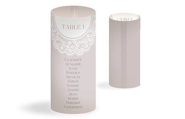 Noms de table mariage - originaux et personnalisables