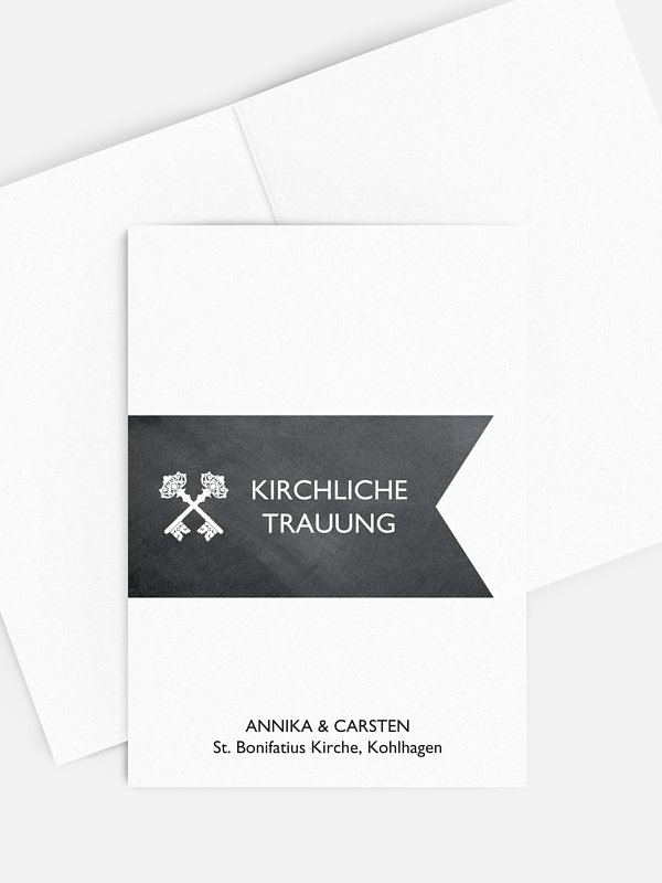 Kirchenheft Hochzeit High Class