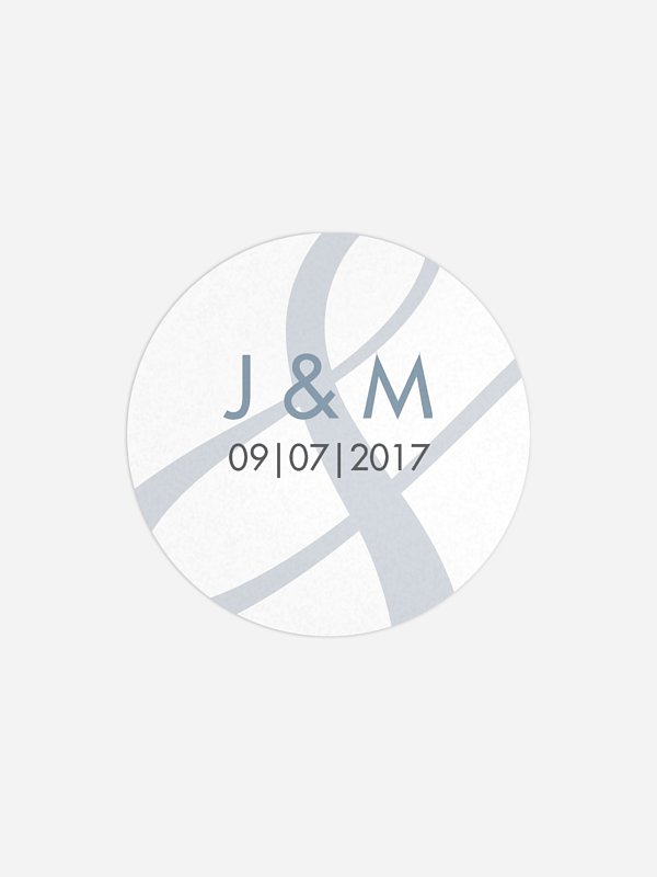 Geschenkaufkleber Hochzeit Perfect Match