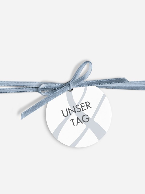Anhänger mit Band zur Hochzeit Perfect Match