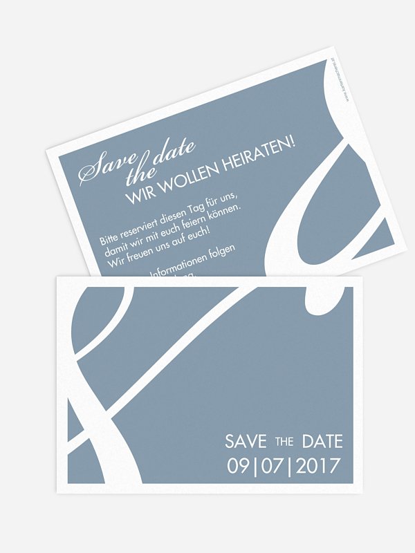 Save-the-Date Karte Perfect Match