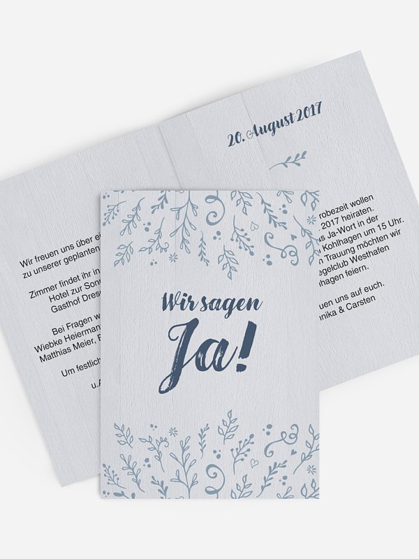 Hochzeitseinladung Lovely Branch