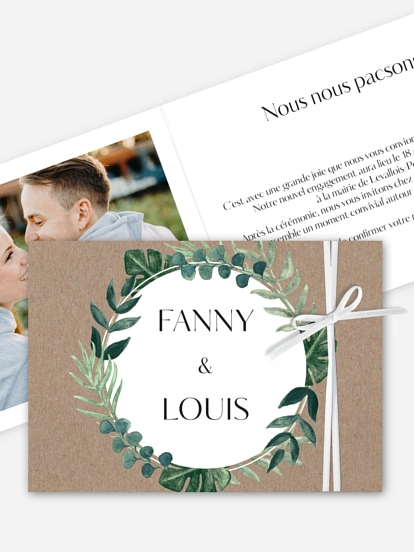 De Beaux Faire Part Pacs A Personnaliser
