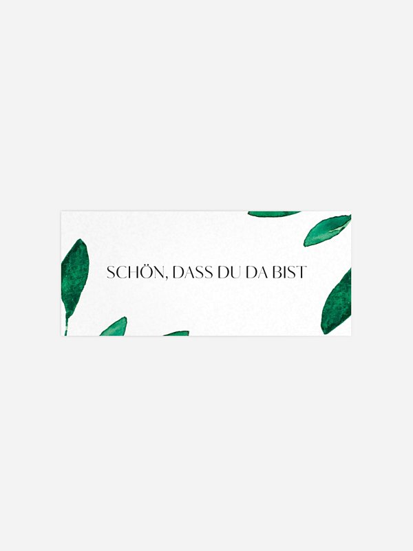 Geschenkaufkleber Hochzeit Botanic Love