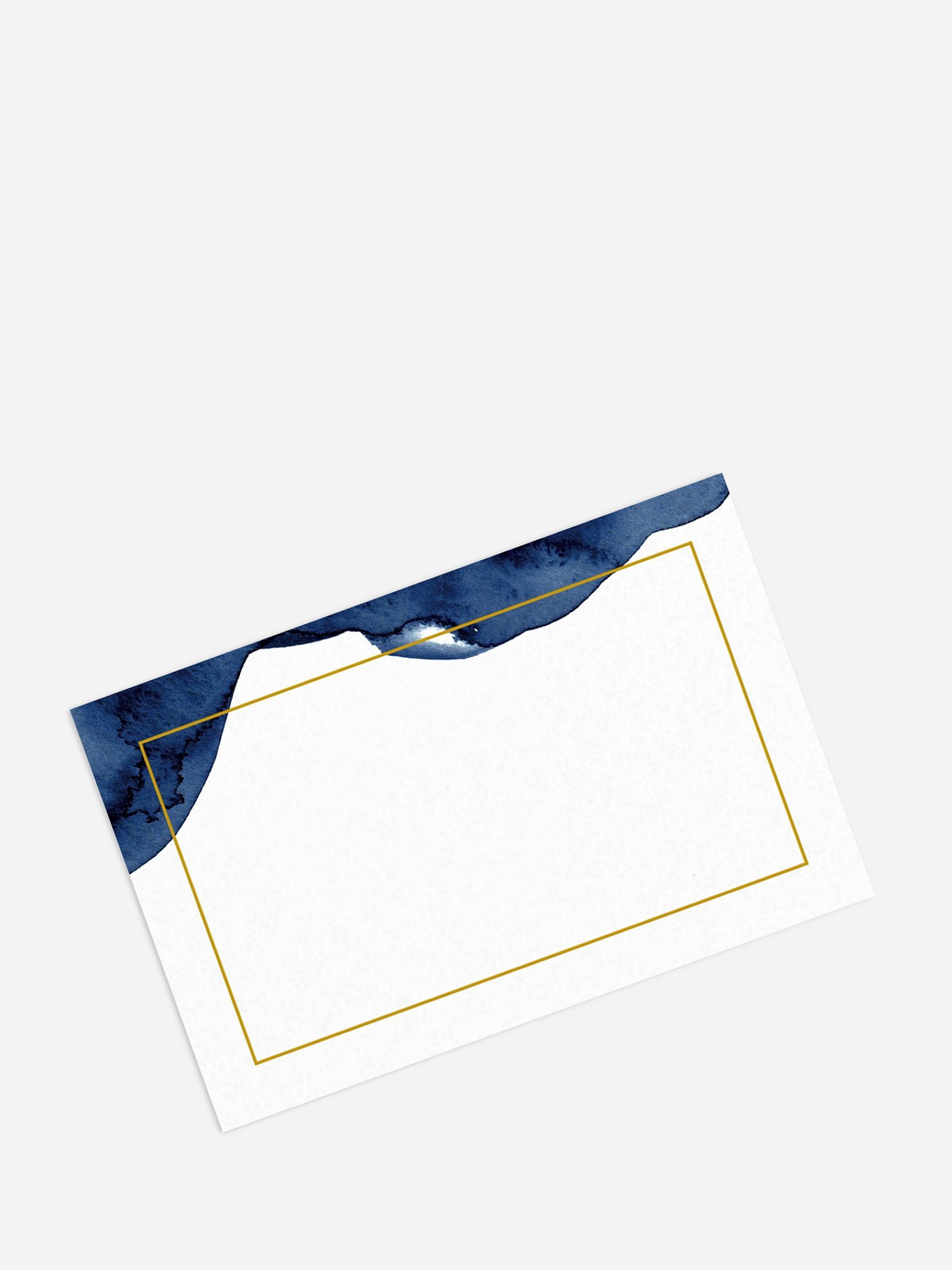 Tischkarte Hochzeit Modern Aquarelle
