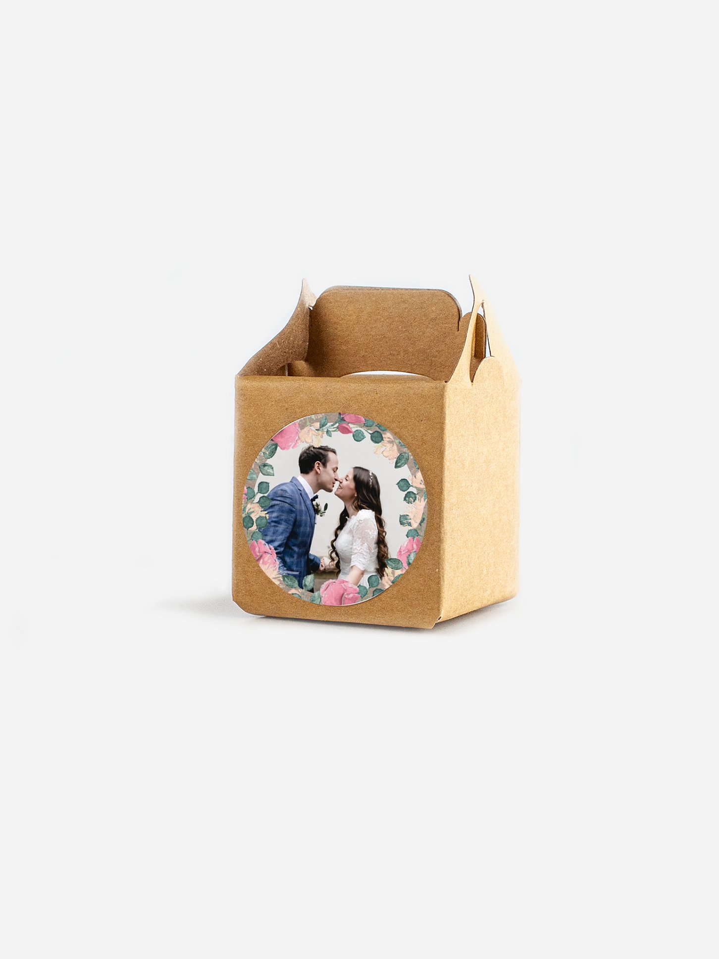 Étiquette cadeau mariage Jardin vintage