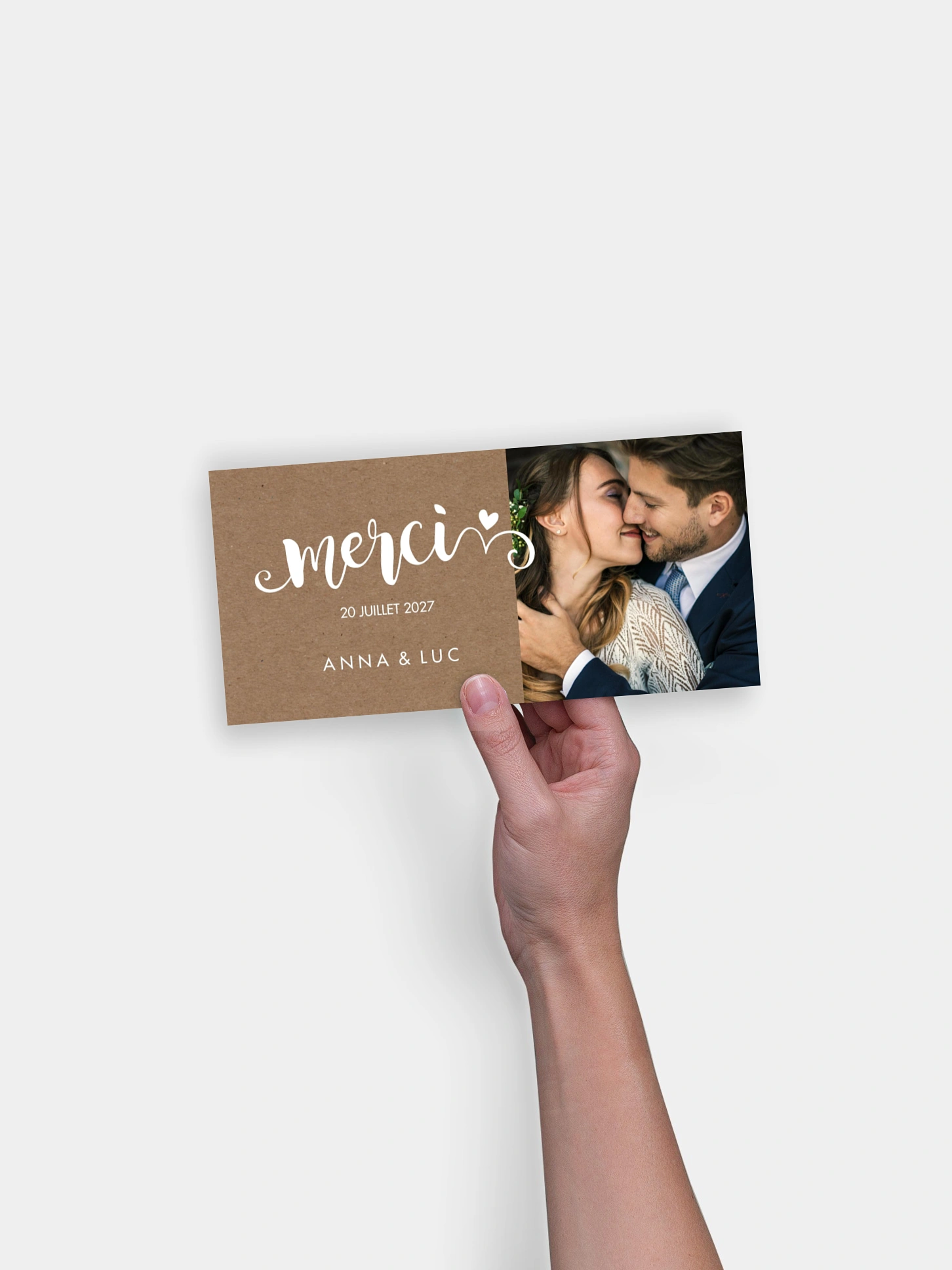 Carte de remerciements Wild Love