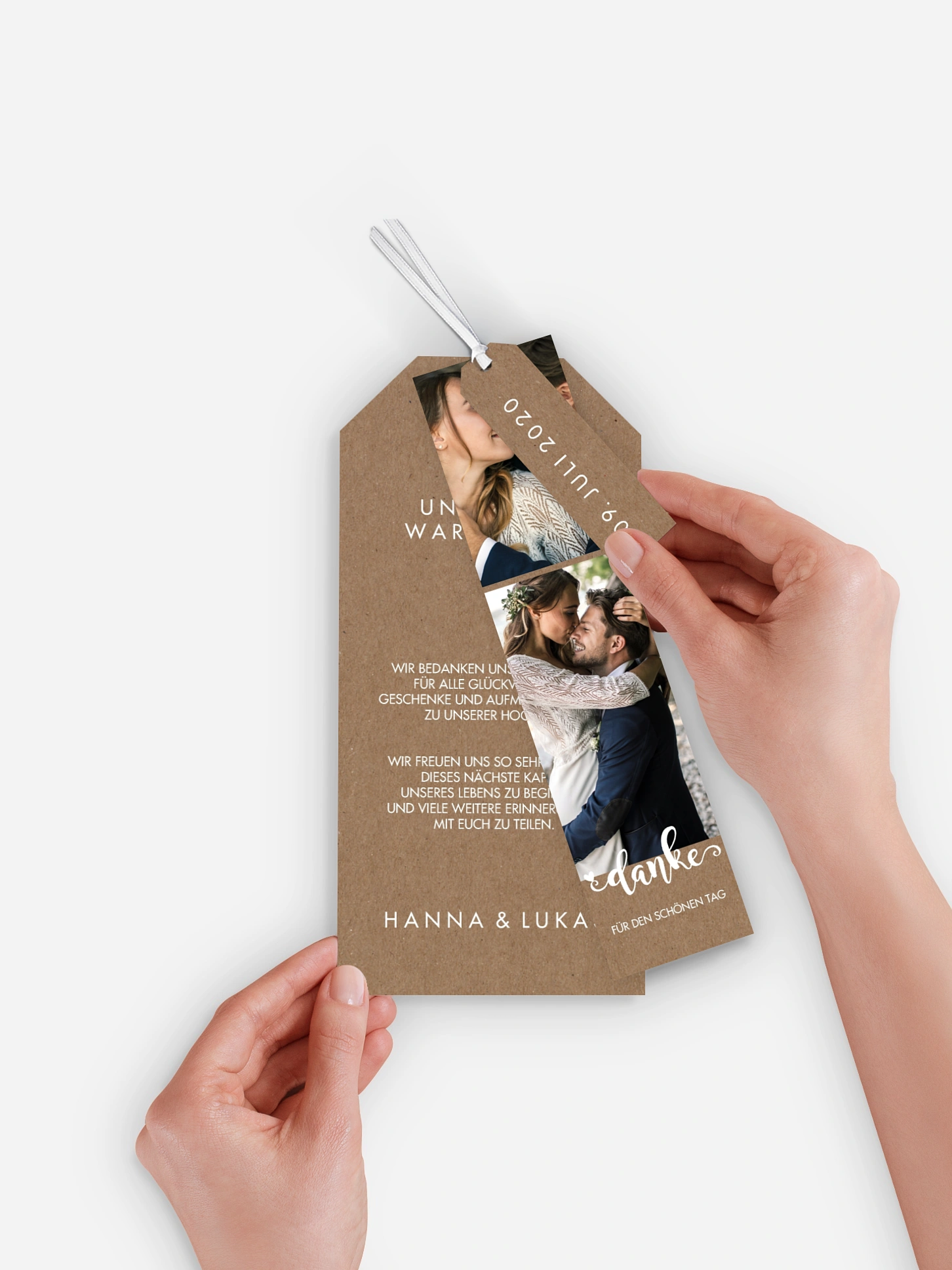 Dankeskarte Hochzeit Wild Love