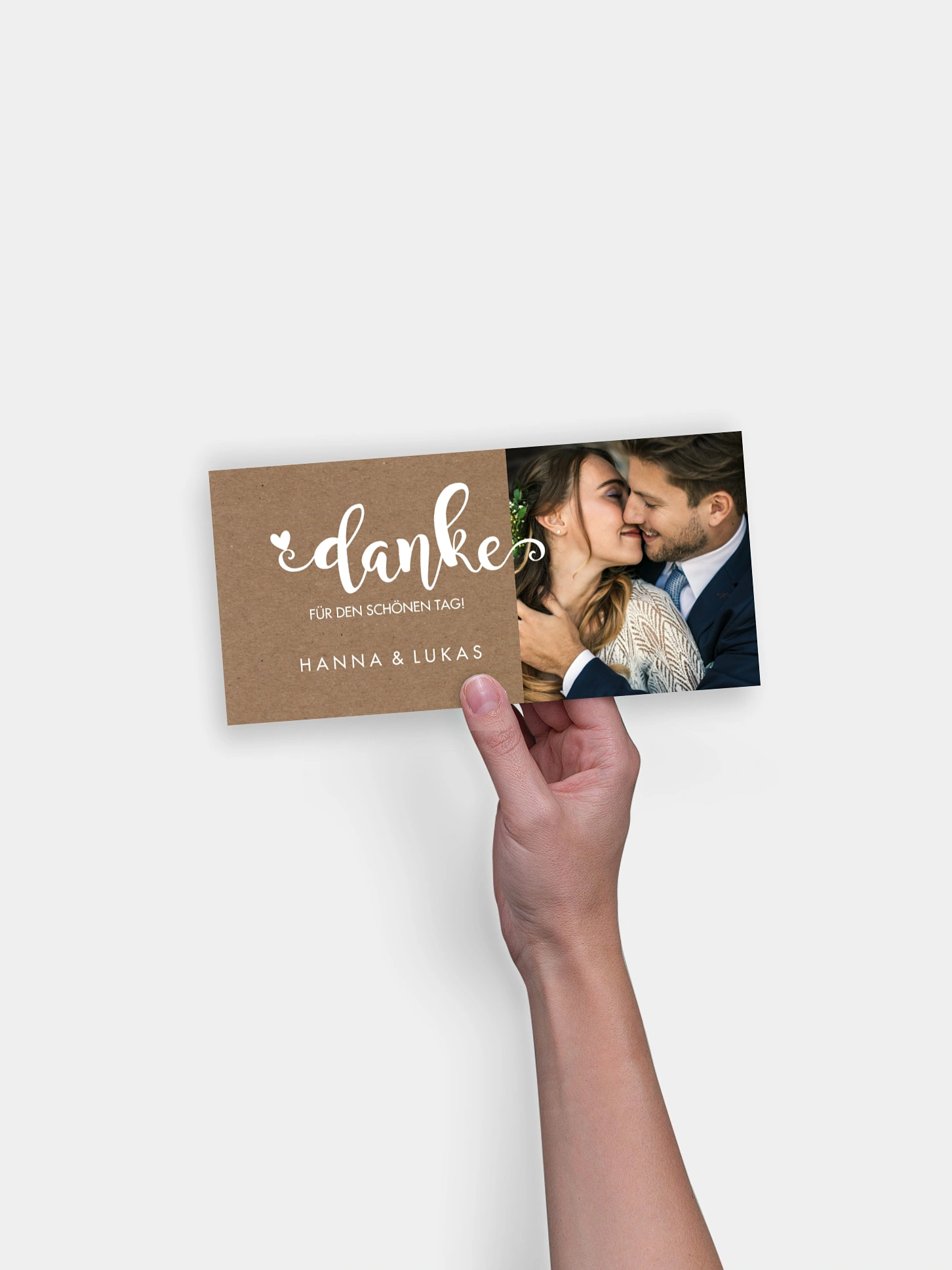 Dankeskarte Hochzeit Wild Love