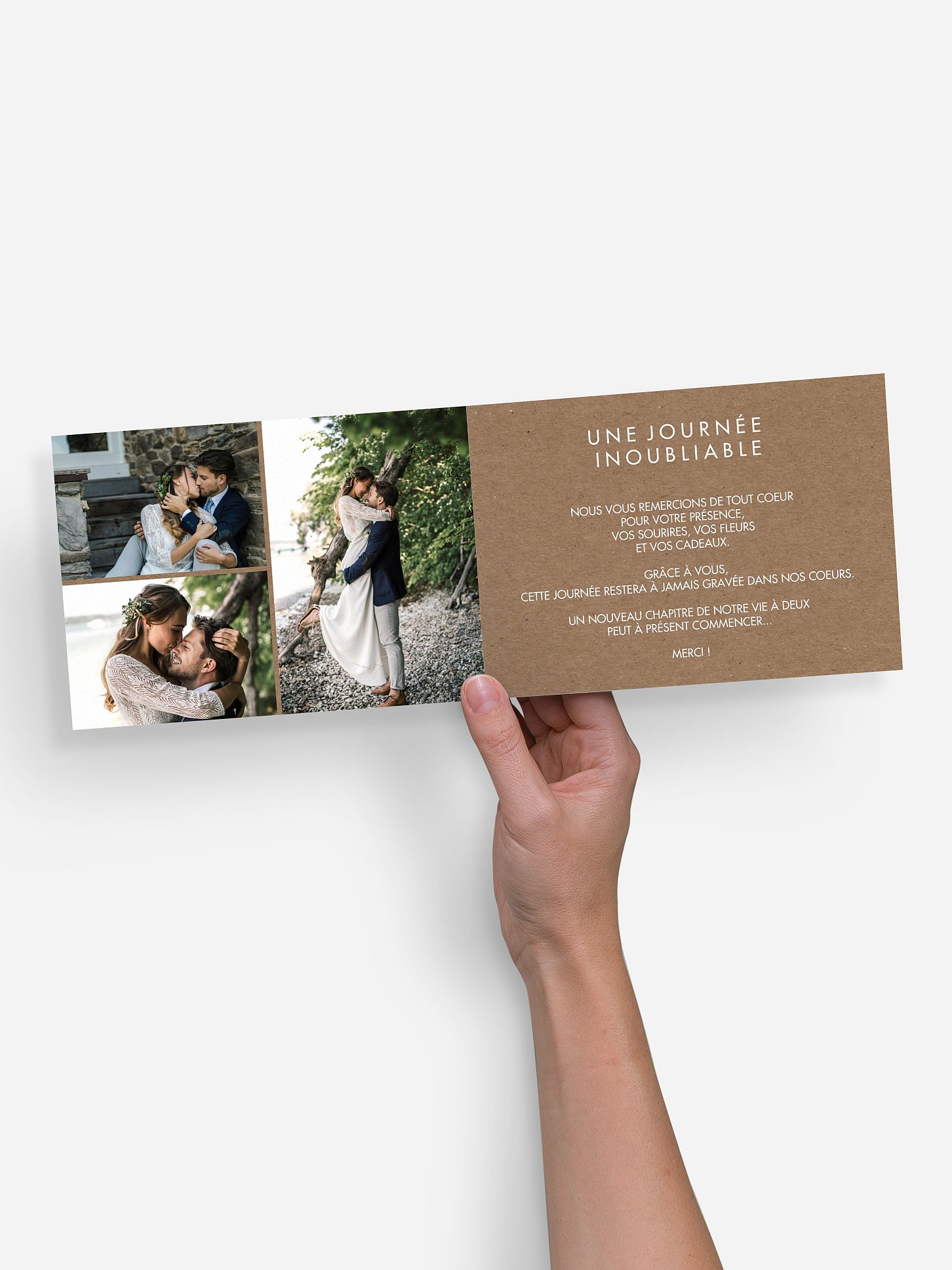 Carte de remerciements Wild Love