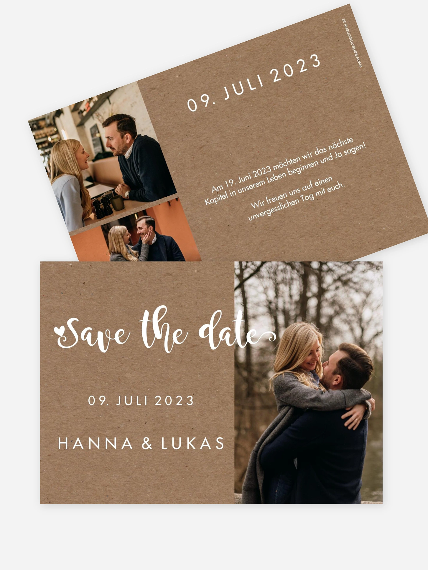 Save-the-Date Karte Wild Love