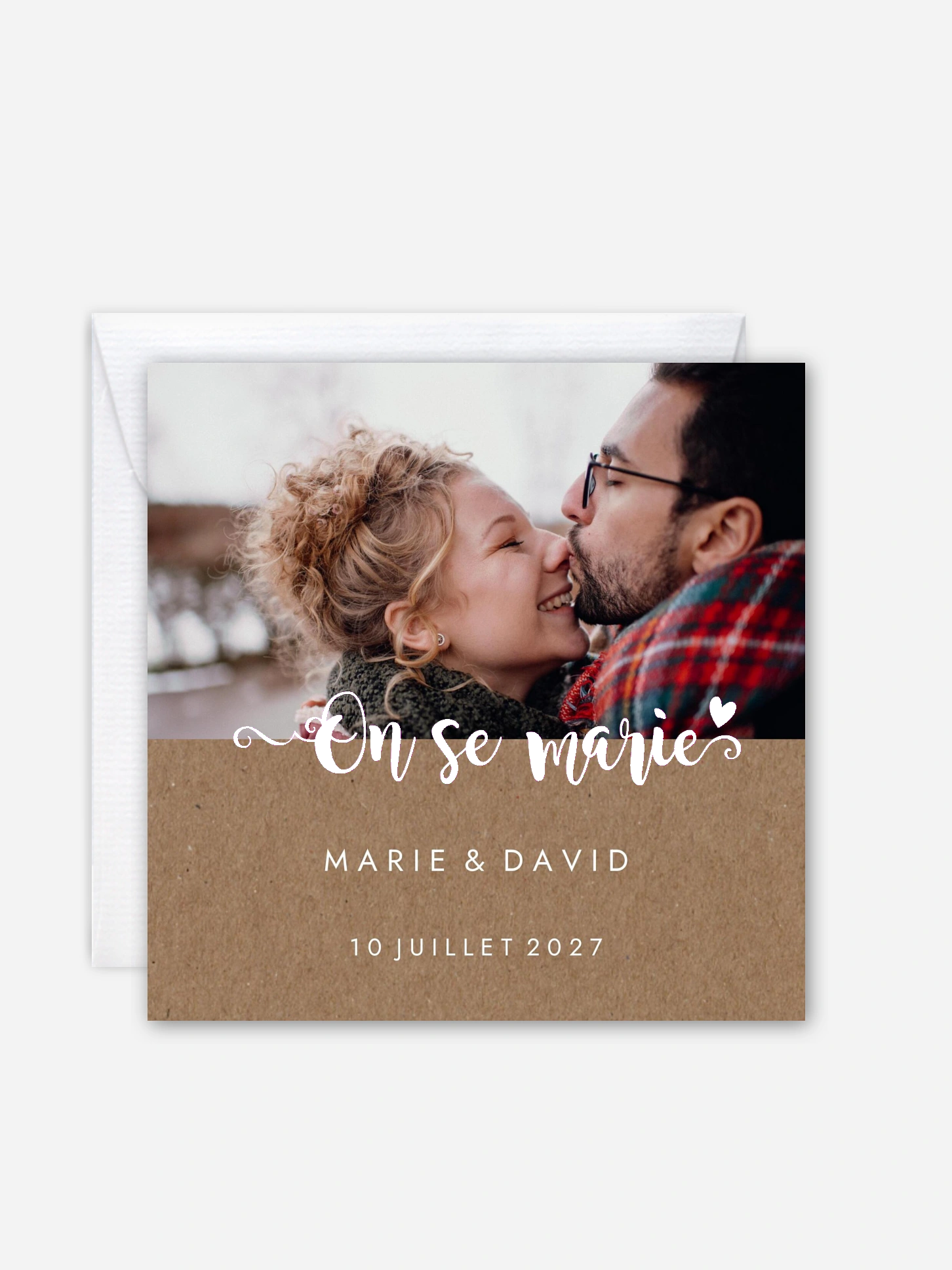 Faire-part de mariage Wild Love