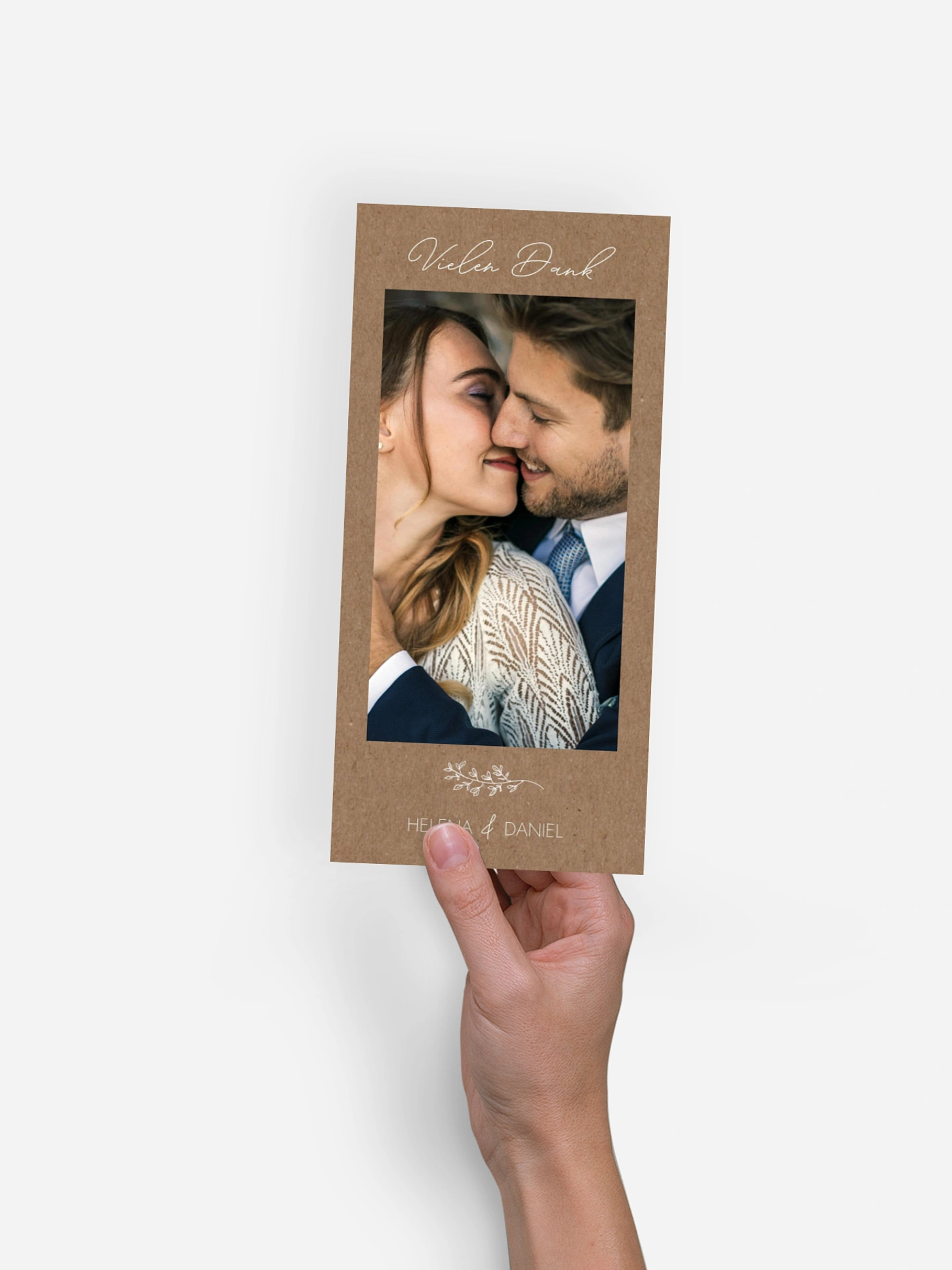 Dankeskarte Hochzeit Lovely Romance