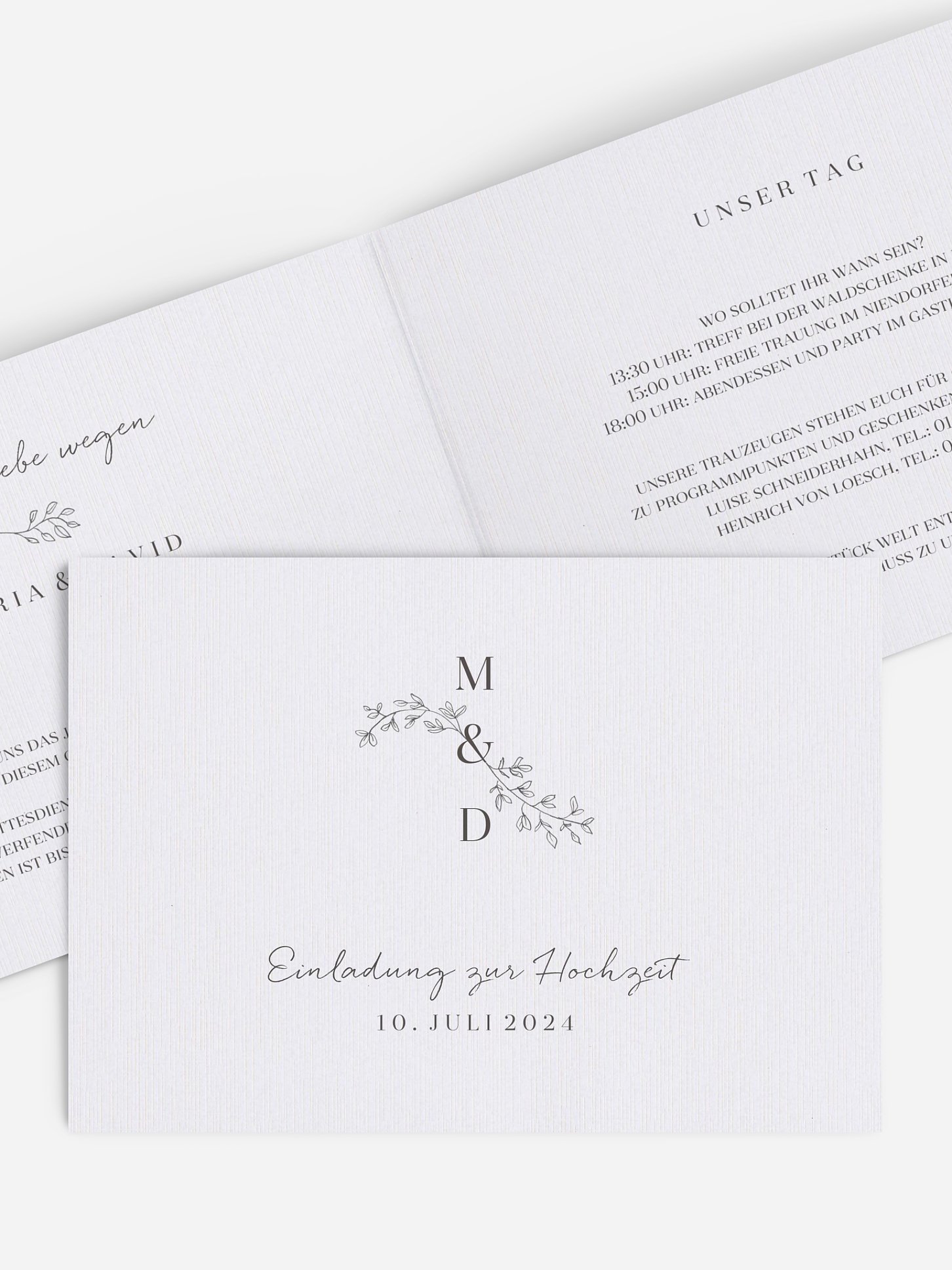 Hochzeitseinladung Everlasting