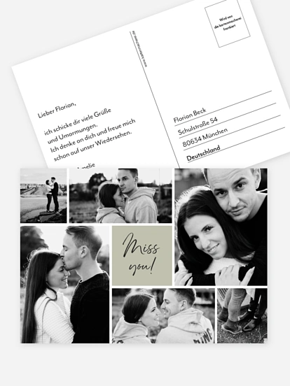 Postkarte Direktversand Lasting Memories