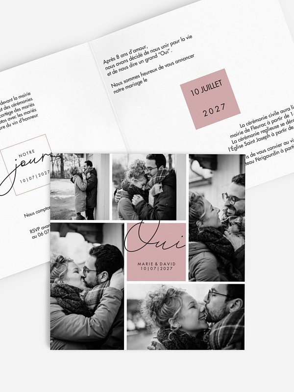 Faire-part de mariage Lasting Memories