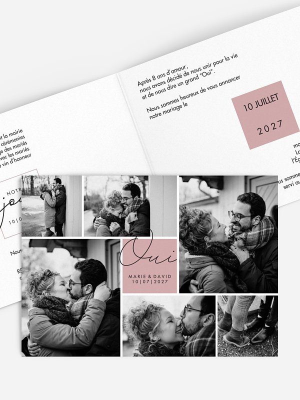 Faire-part de mariage Lasting Memories