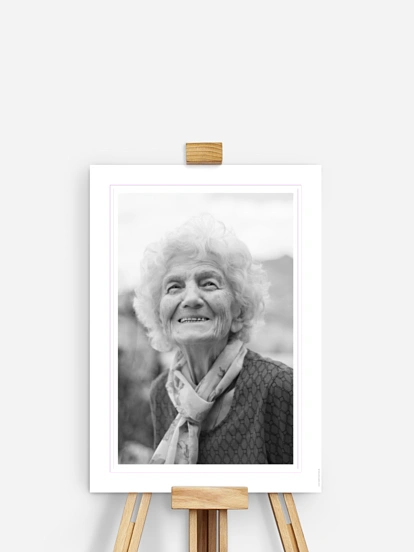 Trauer-Poster Golden Love Premium