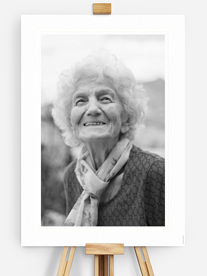 Trauer-Poster Golden Love Premium