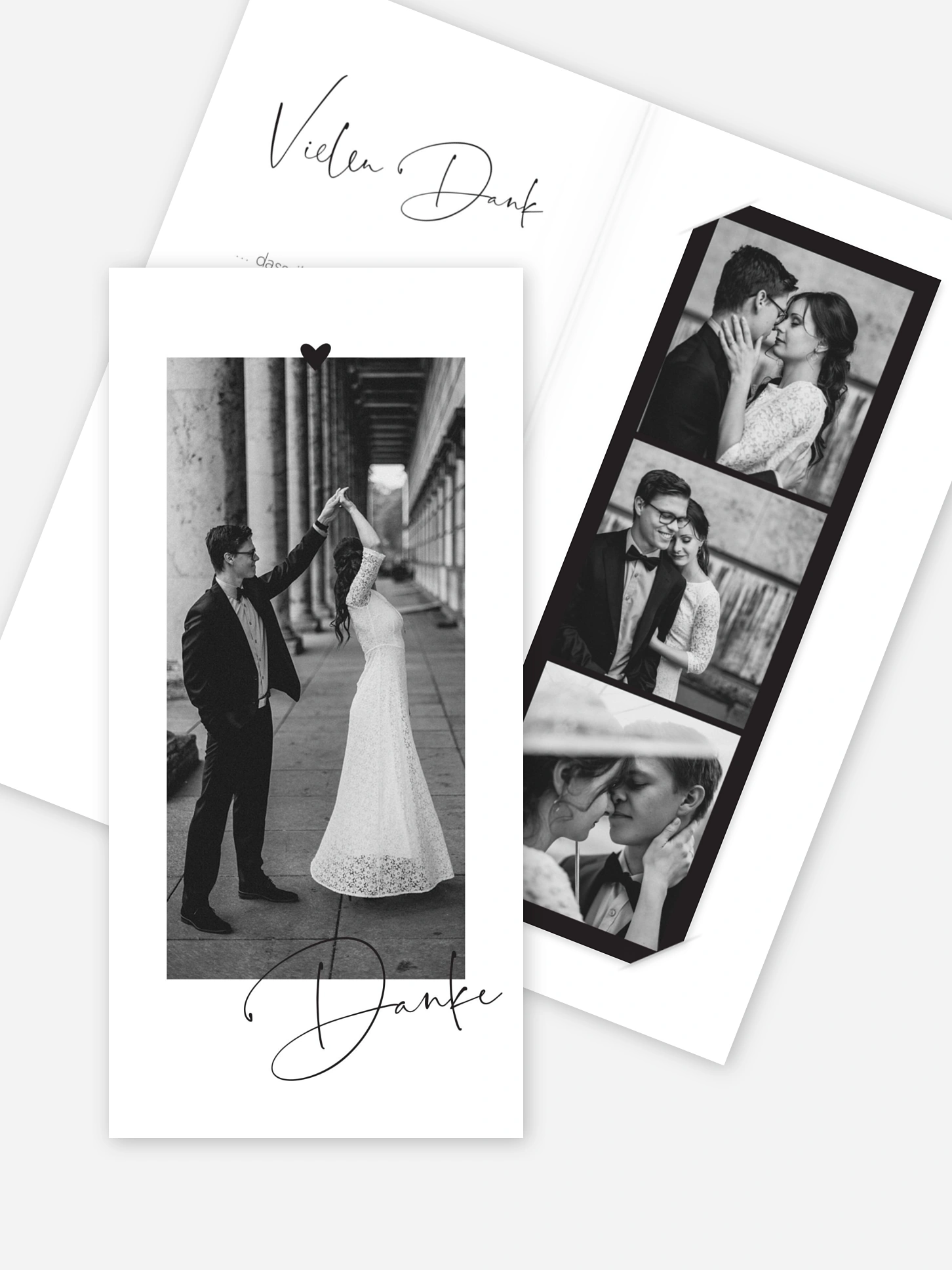 Dankeskarte Hochzeit Lovevibes