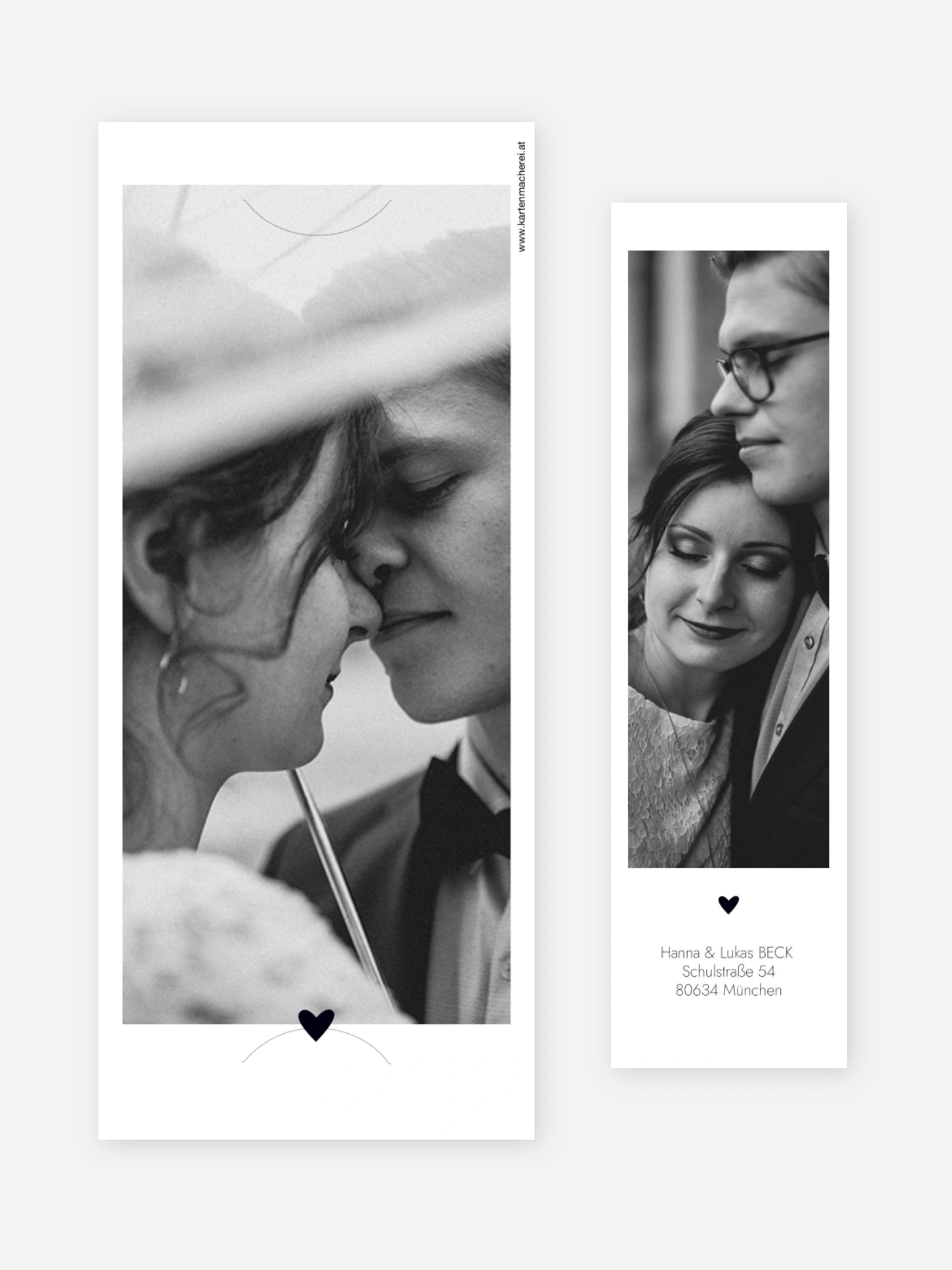 Dankeskarte Hochzeit Lovevibes