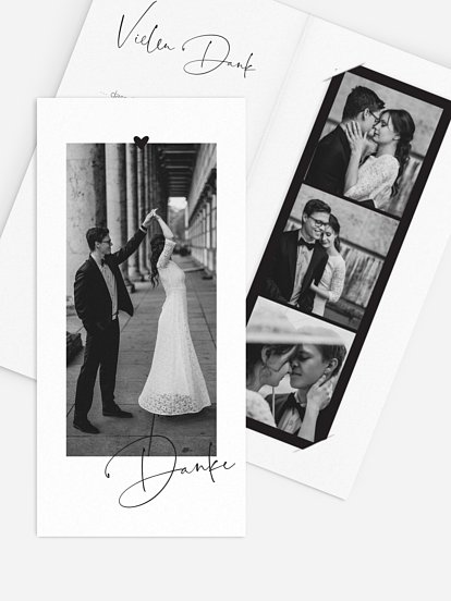 Dankeskarte Hochzeit Lovevibes