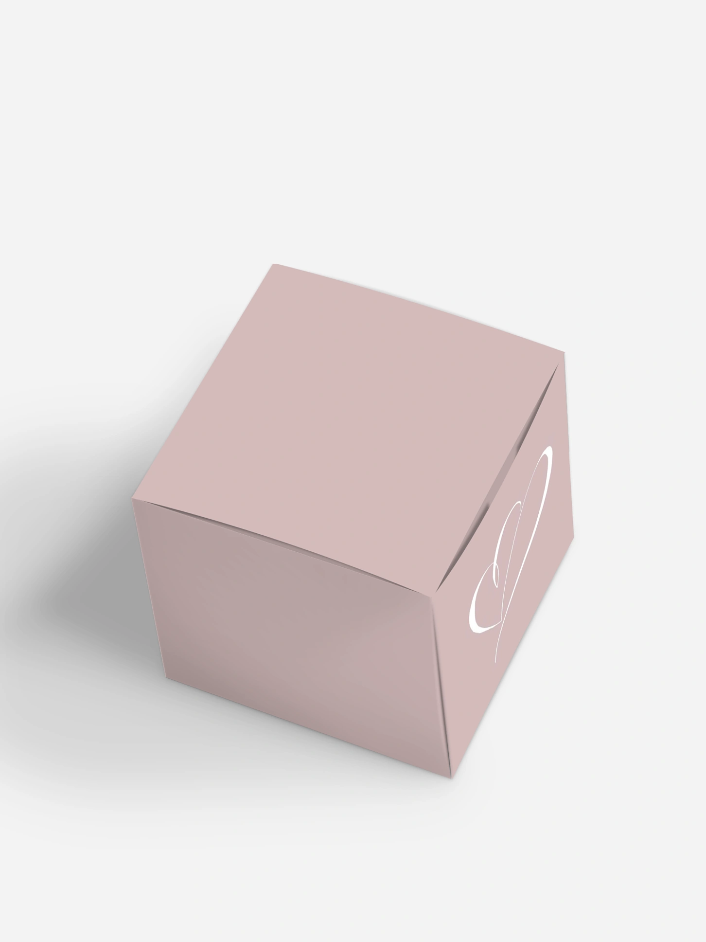 Gastgeschenkbox Herz an Herz
