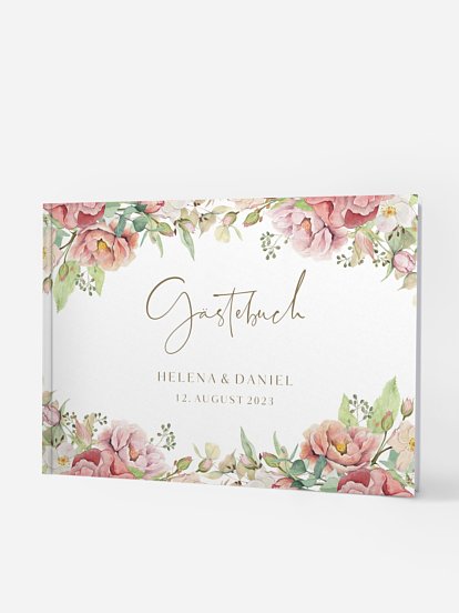 Gästebuch Romantic Garden