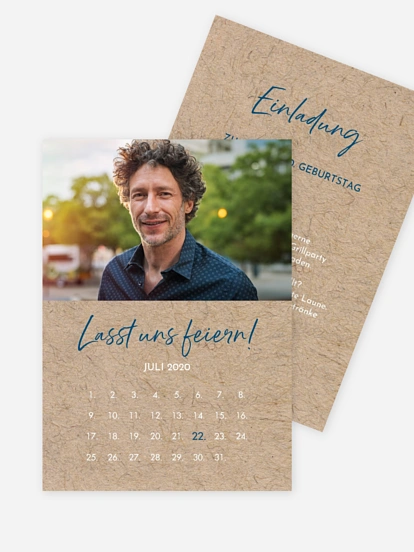 Einladung 50. Geburtstag Crafty