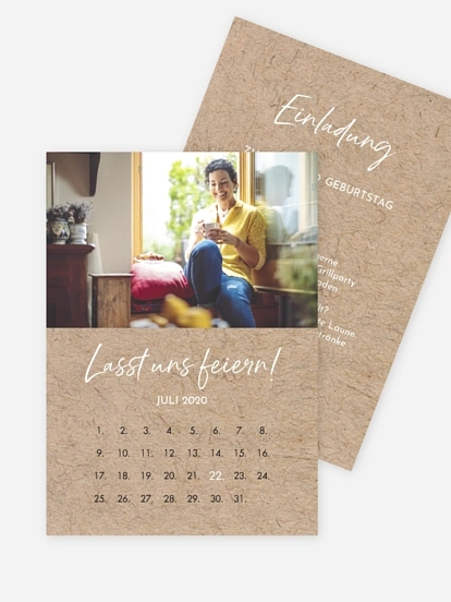 Einladung 50. Geburtstag Crafty