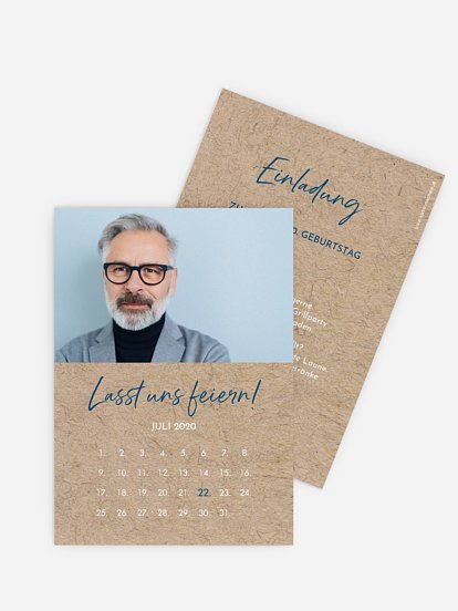 Einladung 60. Geburtstag Crafty