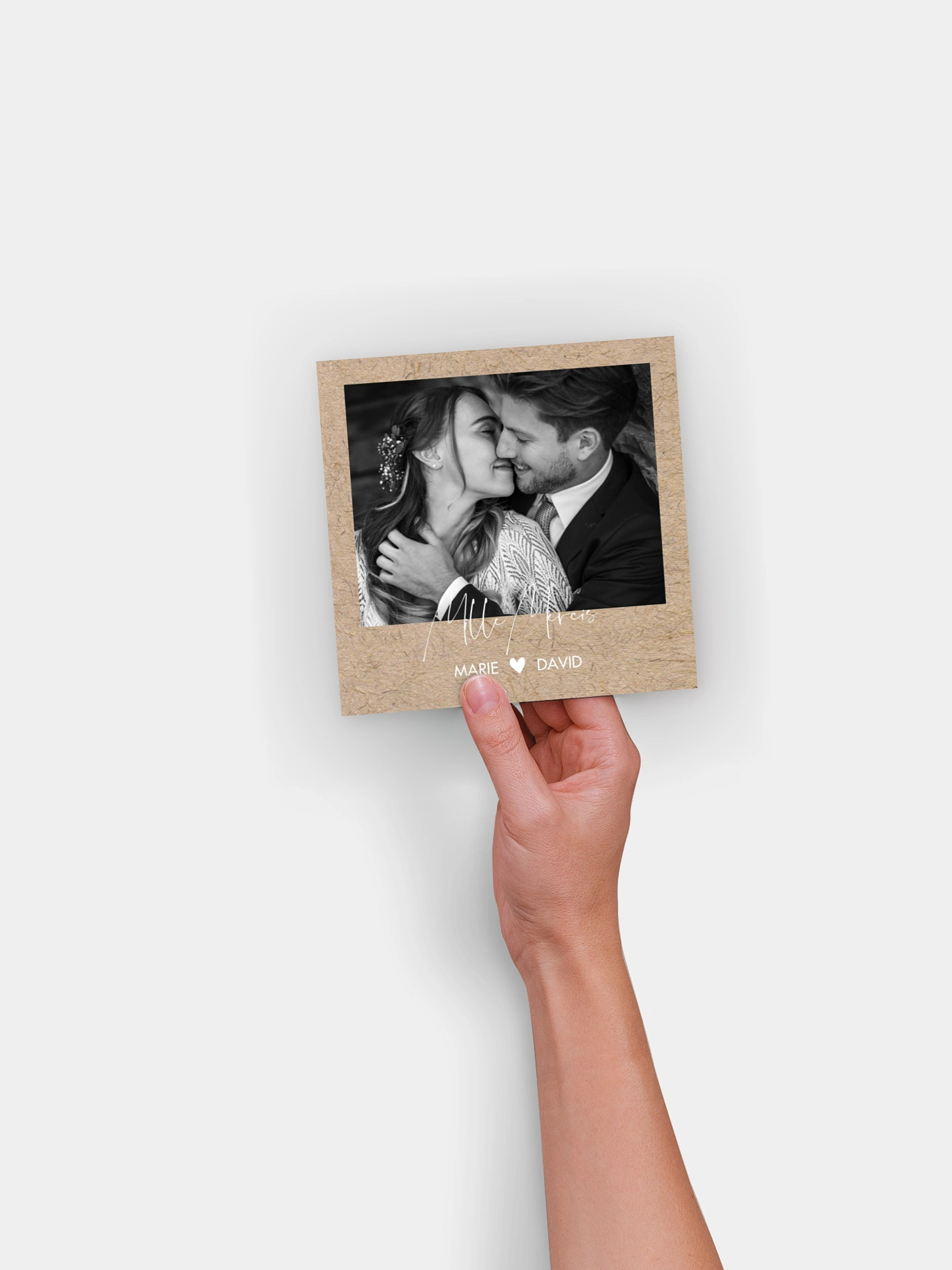 Carte de remerciements Crafty