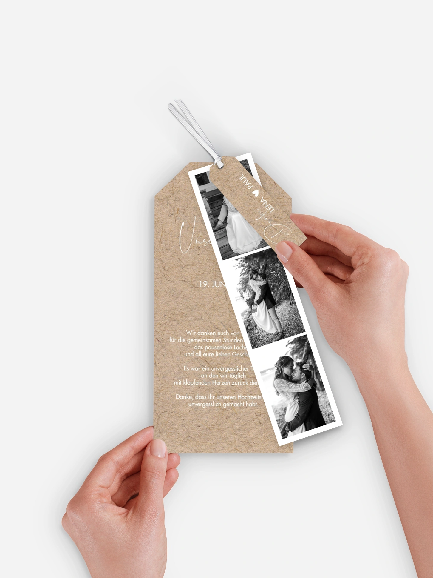 Dankeskarte Hochzeit Crafty