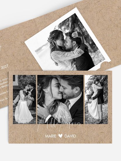Carte de remerciements Crafty