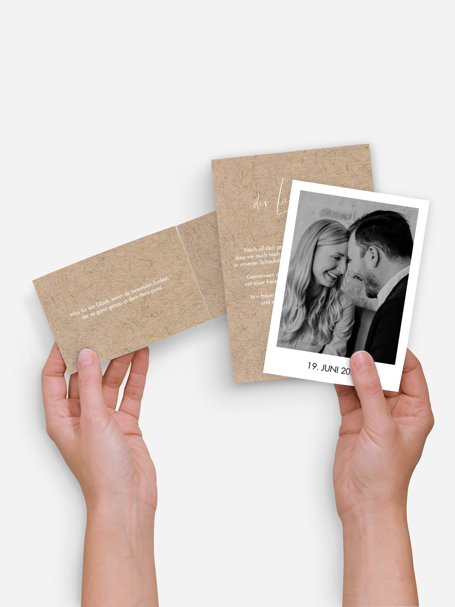 Hochzeitseinladung Crafty