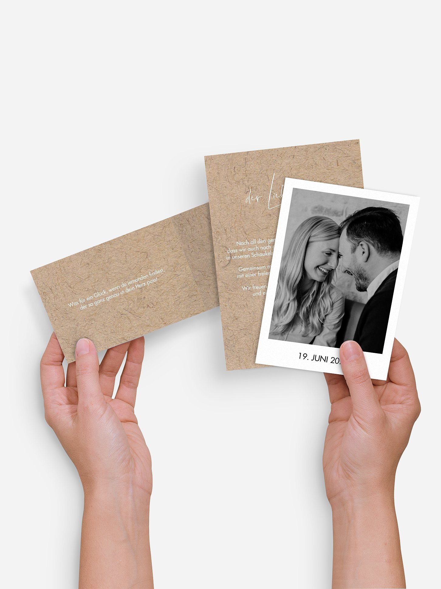 Hochzeitseinladung Crafty