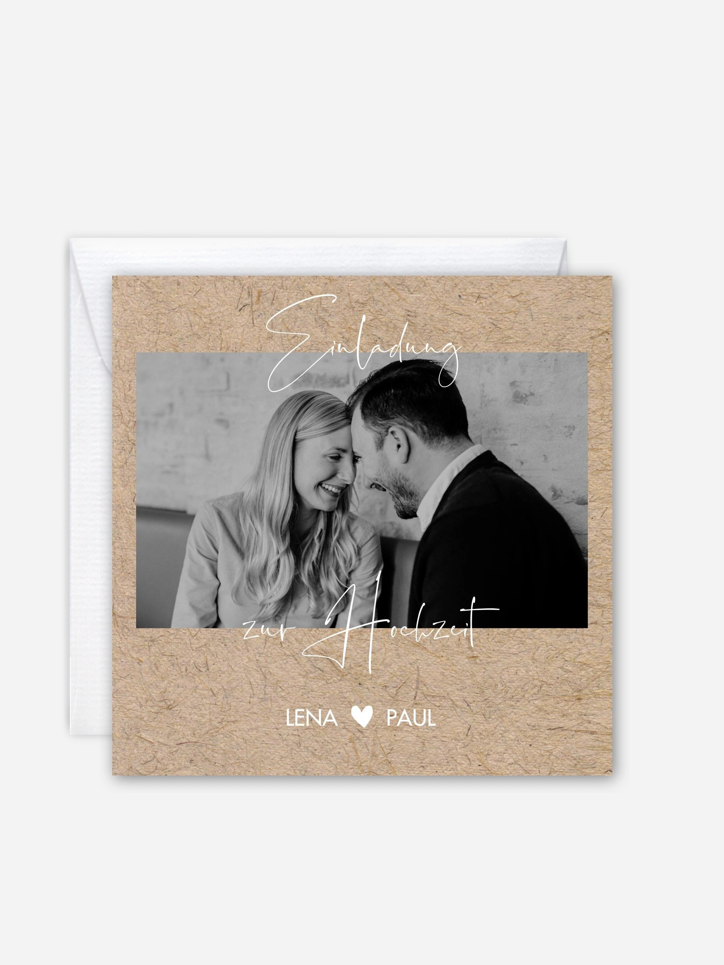 Hochzeitseinladung Crafty
