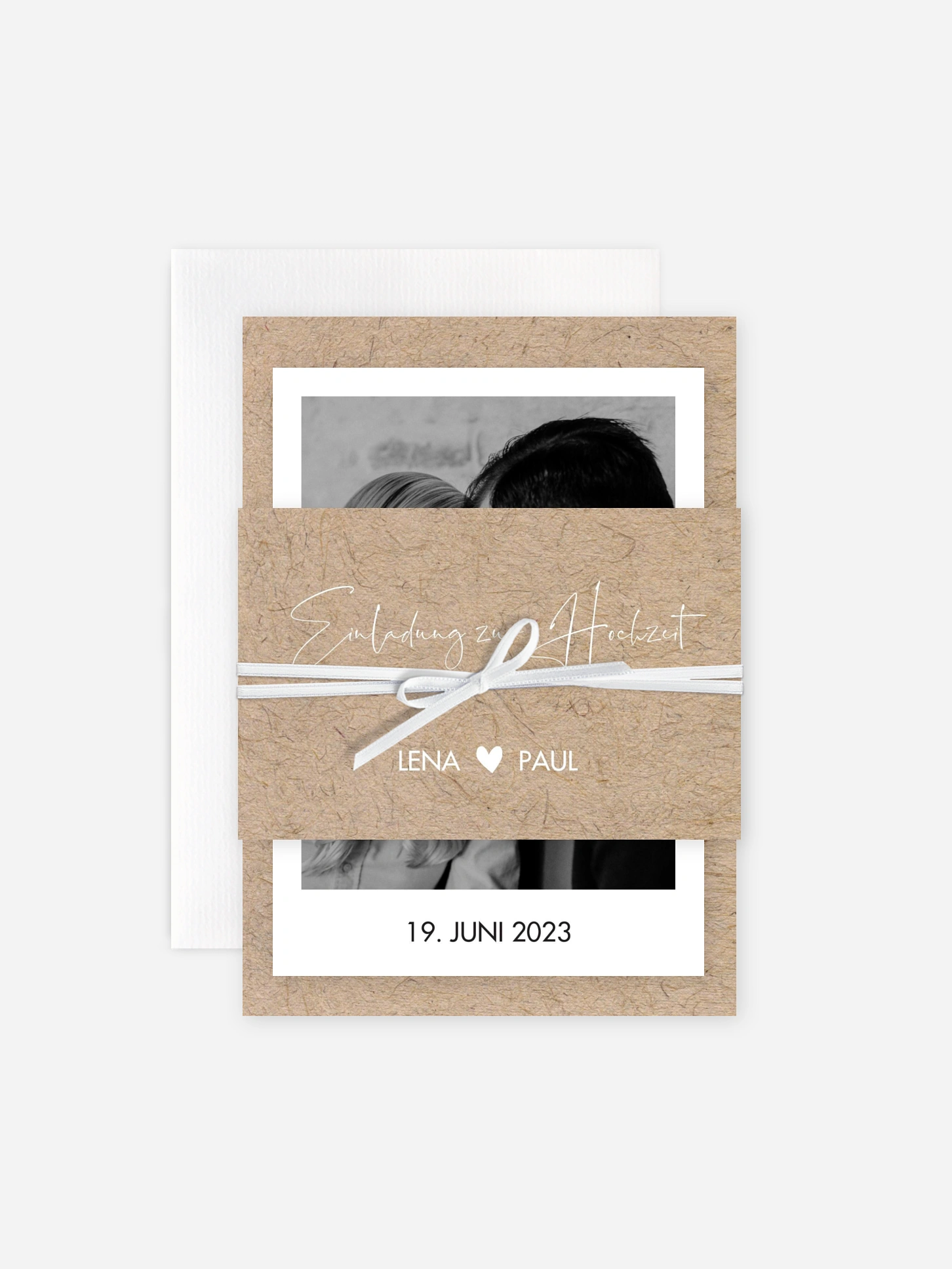 Hochzeitseinladung Crafty