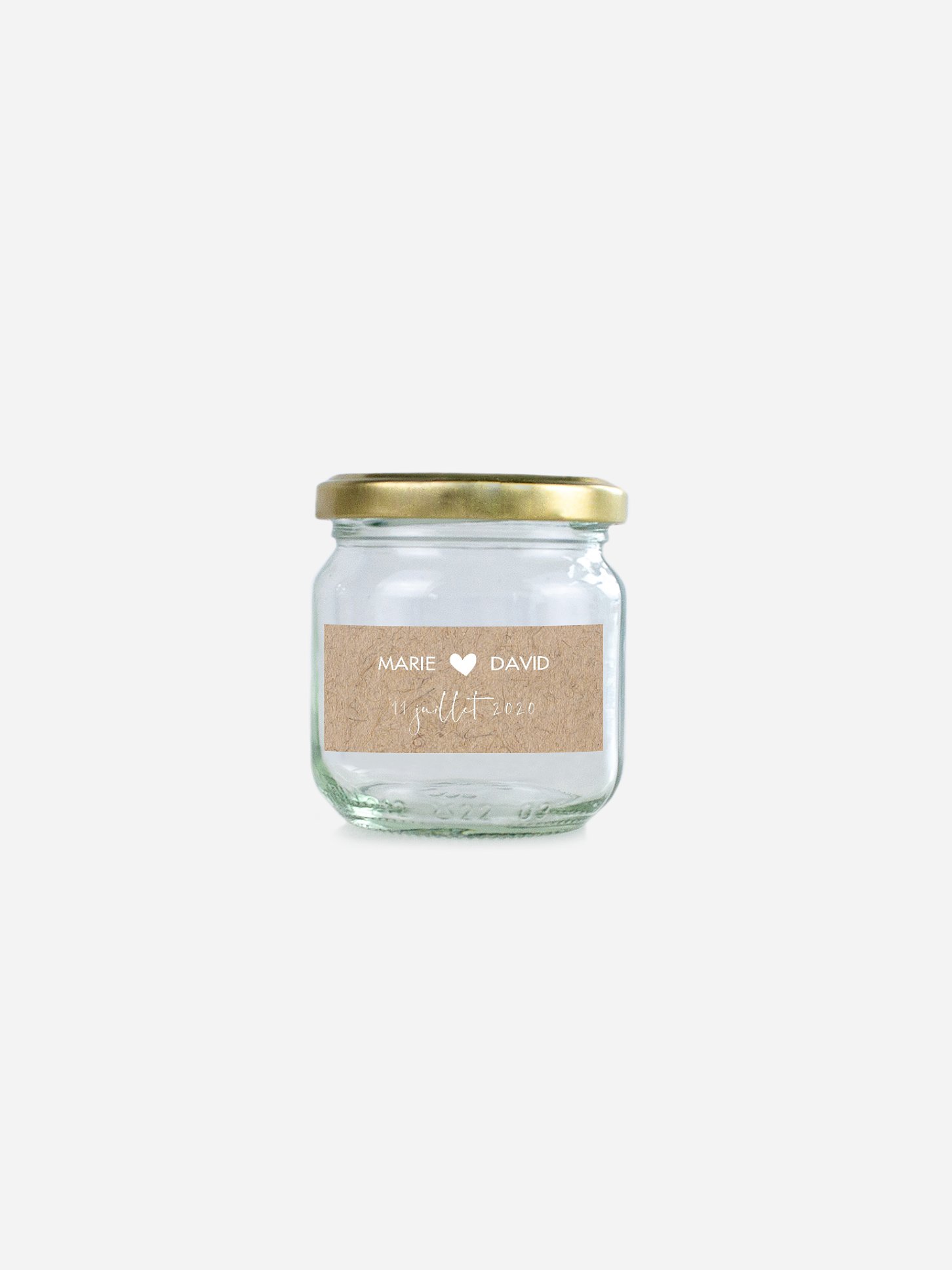 Étiquette cadeau mariage Crafty