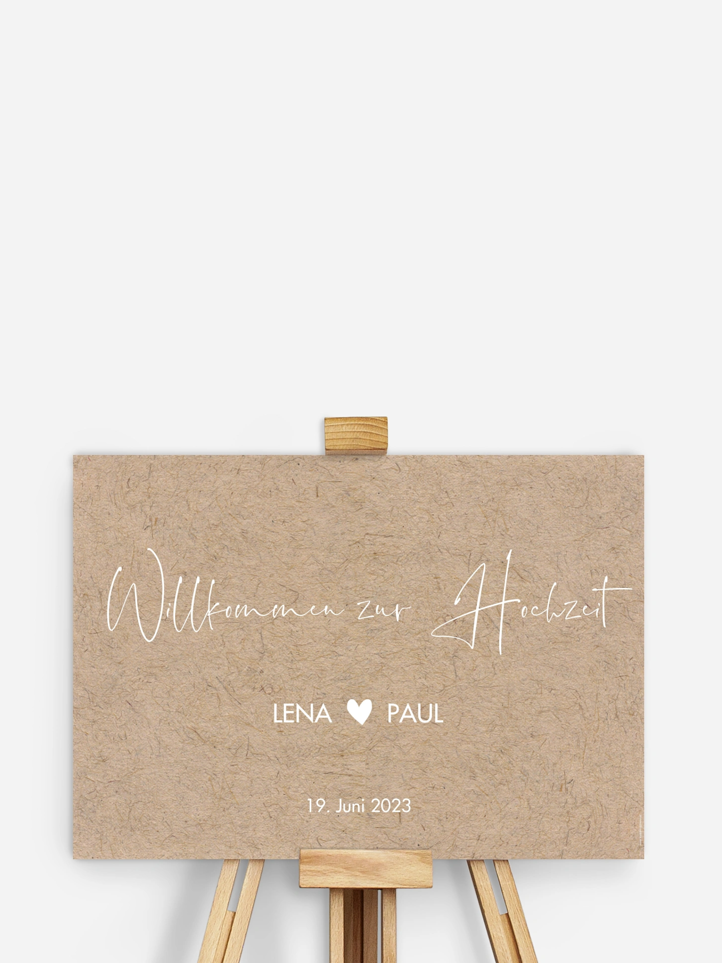 Willkommensschild Crafty