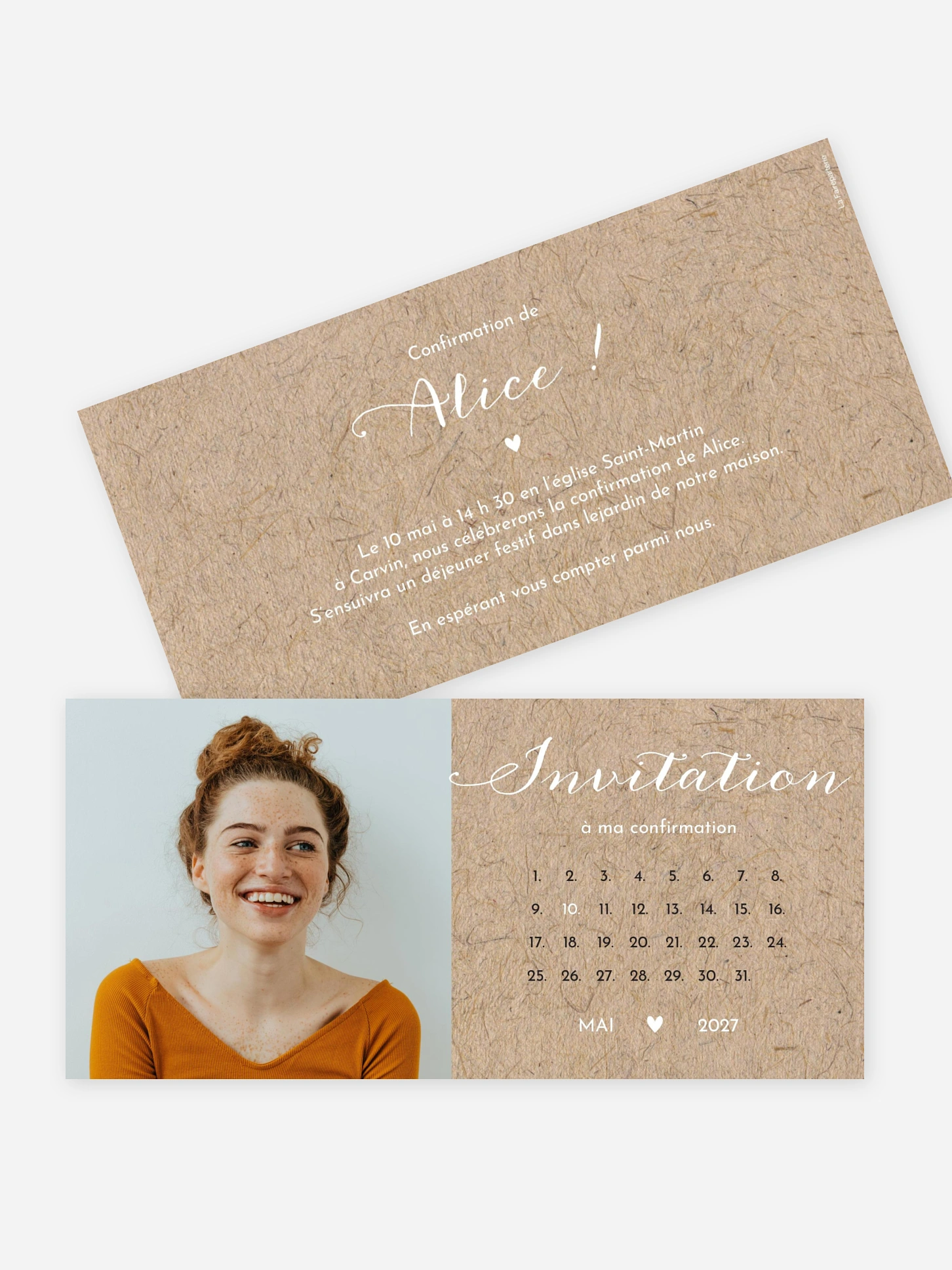 Invitation Confirmation Crafty