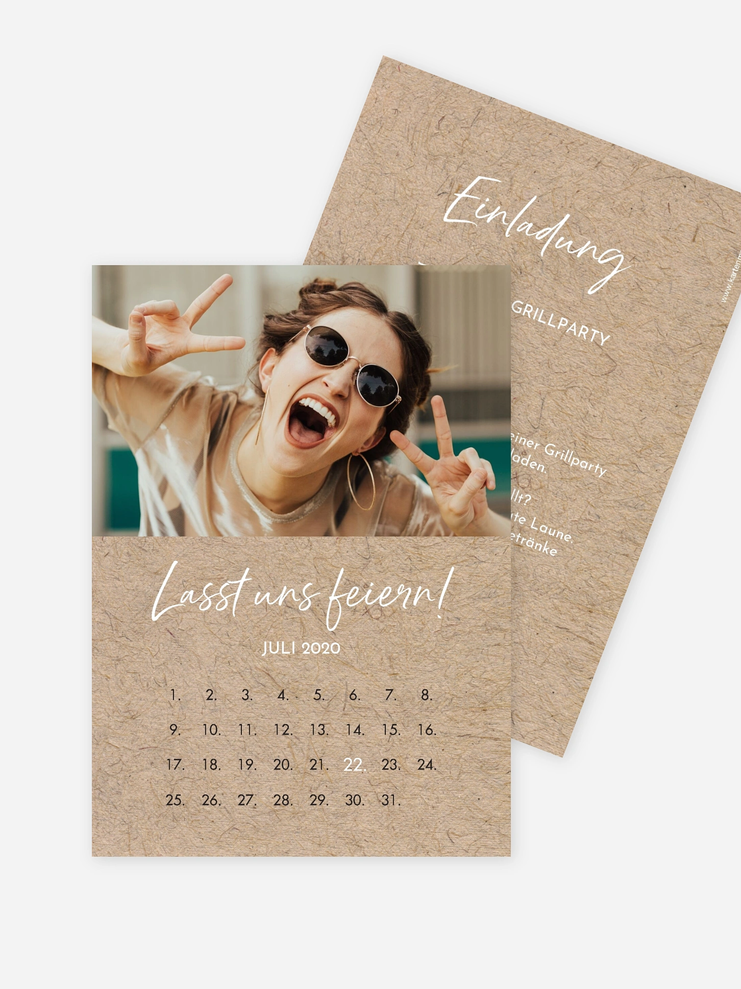 Partyeinladung Crafty