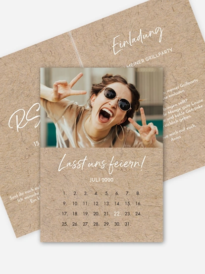 Partyeinladung Crafty