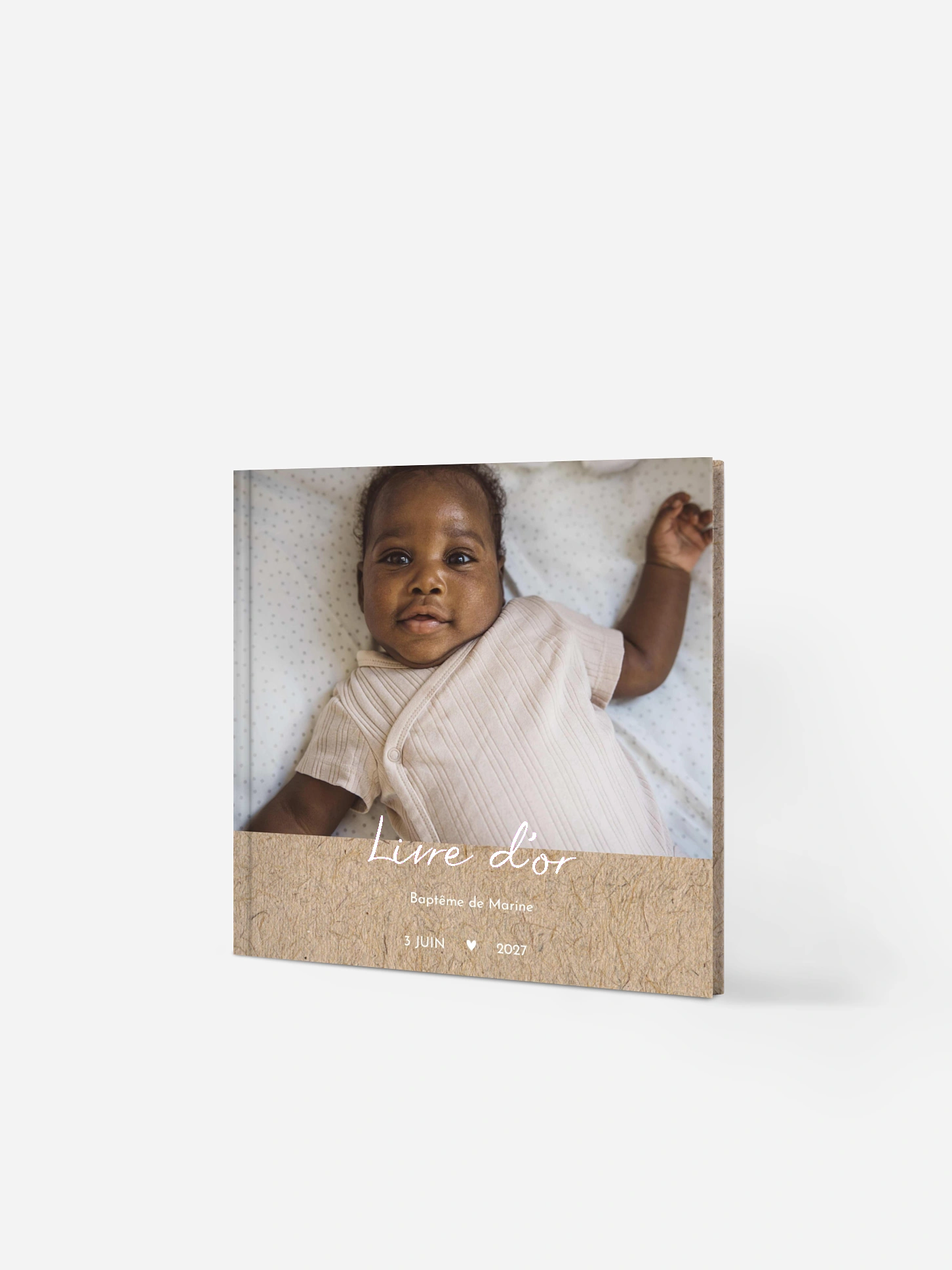 Livre d’or baptême Crafty