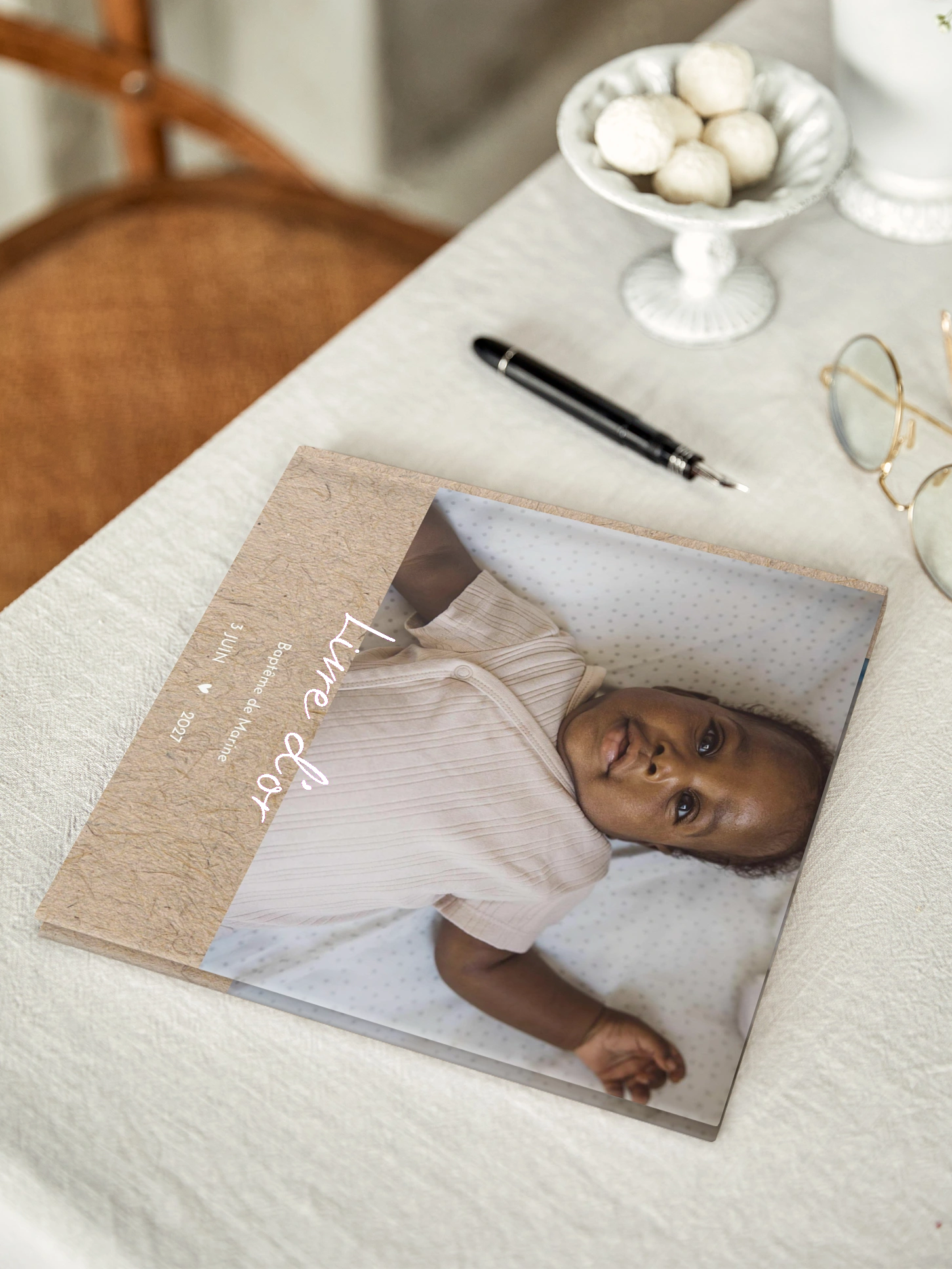 Livre d’or baptême Crafty