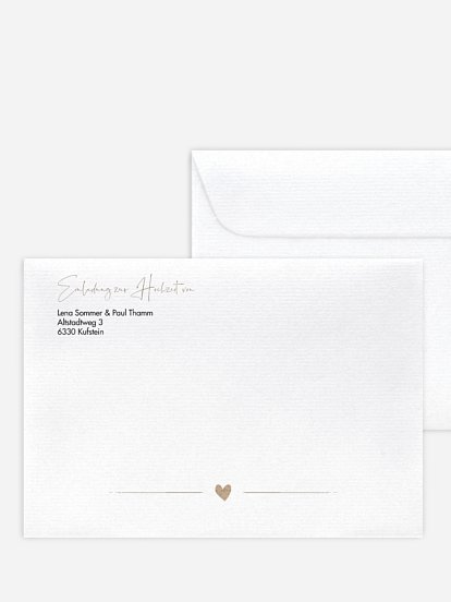 Briefumschlag mit Motiv Crafty