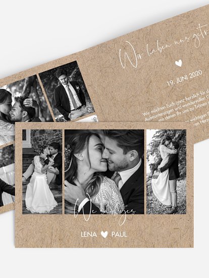 We-said-yes Karte Crafty