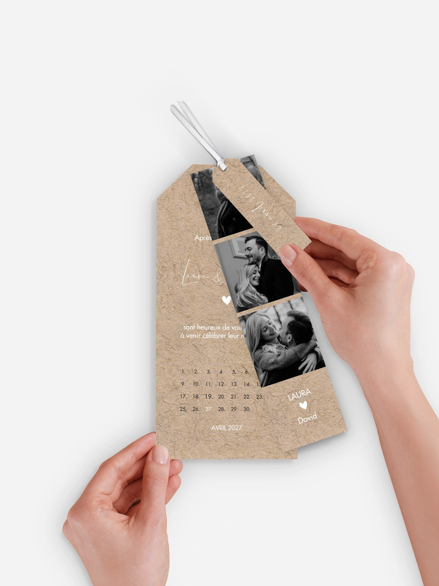 Faire-part de mariage Crafty