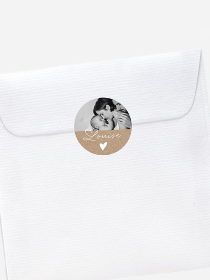 Stickers naissance Bonheur éternel