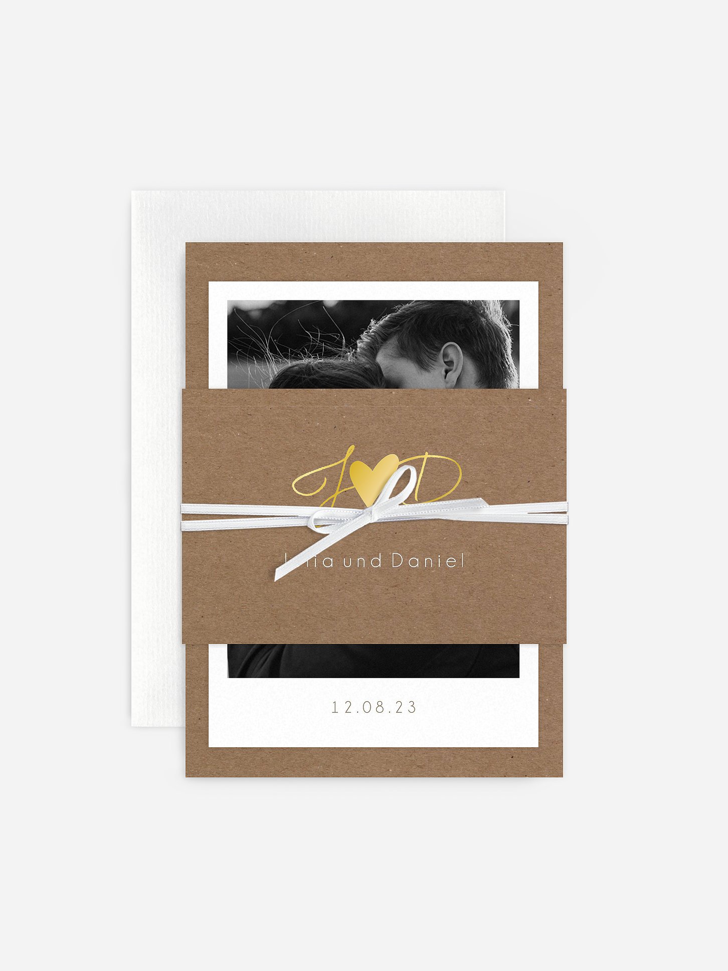 Hochzeitseinladung Liebesglück